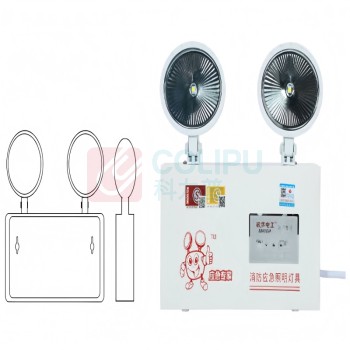 敏华电工 MINHUA 消防应急照明灯具 ZFJDB 5W 220V 245*235mm