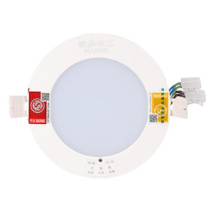 敏华电工 MINHUA 应急筒灯 E8W1161 4寸 8w 色温6500K白光 带强启可接开关应急照明灯消防灯