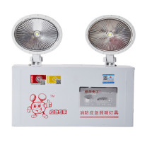 敏华电工 MINHUA LED消防应急照明 纳米板平镜 双头应急灯M3002 5W 挂墙式 M-ZFZD-E5W3002
