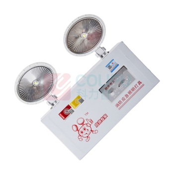 敏华电工 MINHUA LED消防应急照明 纳米板平镜 双头应急灯M3002 5W 挂墙式 M-ZFZD-E5W3002