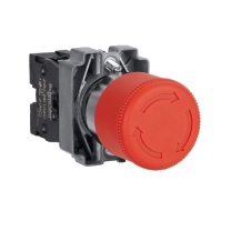 施耐德 Schneider 按钮开关 XB2BS442C  一常闭红色急停按钮