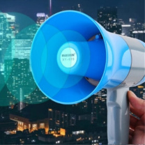 新越昌晖 录音扩音器 20w+120秒录音/500米 大功率喊话器 (蓝色)