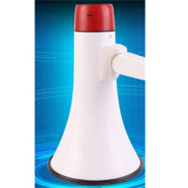 新越昌晖 手持喇叭扩音器 XY18 60w+360秒录音/600米 大功率喊话器可充电录音 (白色)