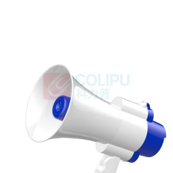 雅兰仕 EARISE 录音喇叭扬声器 25*14.5cm 240秒录音+3500毫安电池 (蓝白) 配充电线