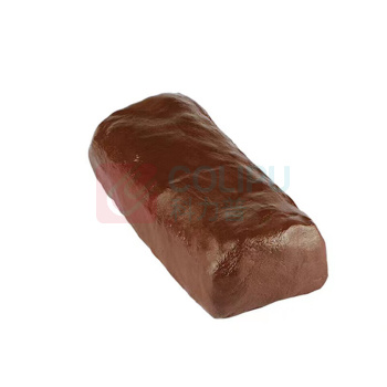 谨珅 防火泥封堵胶泥 防水阻燃耐高温封堵泥 DJN1 1KG (深红褐色)