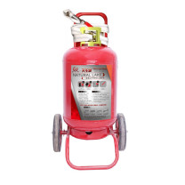 洪湖 天生湖系列干粉灭火器 MFTZ/ABC35 推车35kg