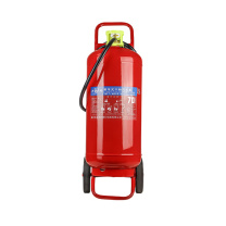 洪湖 推车干粉灭火器 70KG MFT/ABCE70