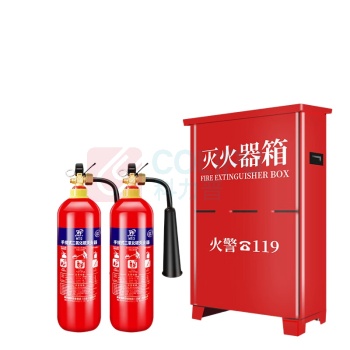 星浙安 二氧化碳灭火器组合套装 MT/BE3-2+箱*1 厚度0.7±0.05mm