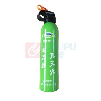 淮海 简易式车载水基型灭火器 520ML铝罐水基灭火器 MSWJ520