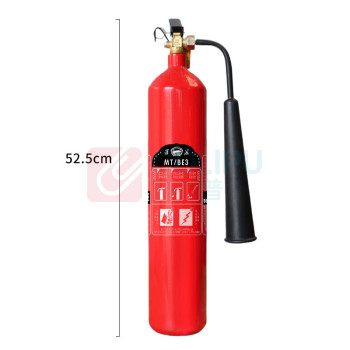 淮海 手提式二氧化碳灭火器 MT/BE3 3KG/个 (红色) 新国标