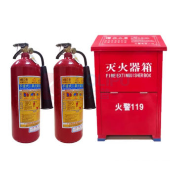 星浙安 二氧化碳灭火器组合套装 MT/BE3-2+箱 厚度0.7±0.05mm