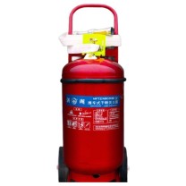 洪湖 干粉灭火器 MFTZ/ABC35 推车式 容量35kg (红色)