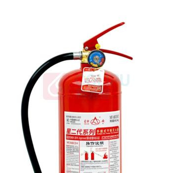 星浙安 星二代新国标干粉灭火器 MF/ABCE4 4KG (红色)