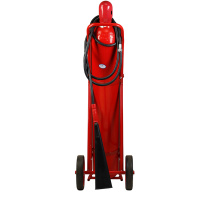 洪湖 天生湖推车二氧化碳灭火器 MTT/BE24 24KG
