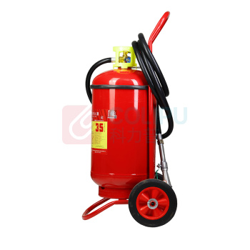 洪湖 天生湖推车式干粉灭火器 MFT/ABCE35 35KG