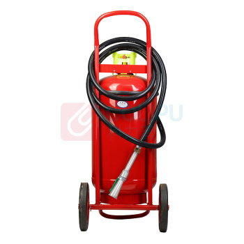 洪湖 天生湖推车式干粉灭火器 MFT/ABCE35 35KG