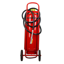 洪湖 天生湖推车式干粉灭火器 MFT/ABCE50 50KG