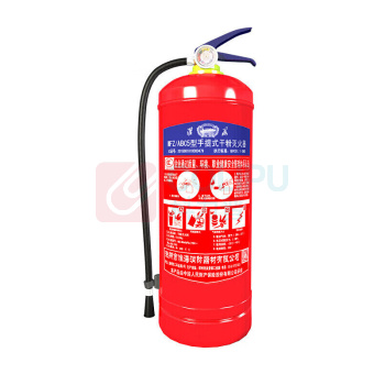 淮海 手提式干粉灭火器 可扫码认证 HFZ/ABC5 5KG (红色)