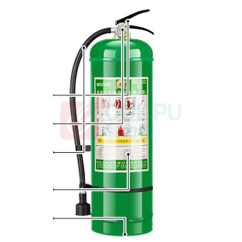 洪湖 手提式低温水基灭水器 -20℃可用 MSZ/9-D 9L 