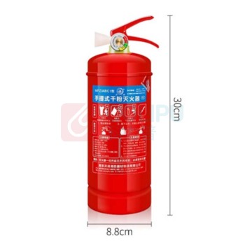 洪湖 干粉灭火器 MFZ/ABC1 1L 