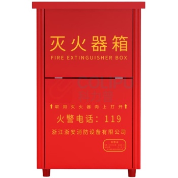 星浙安 星二代 灭火器箱 干粉灭火器4kg*2 (空箱)