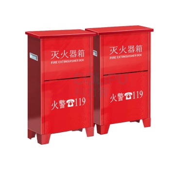太平洋 灭火器箱 5-2MHQX 5kg*2瓶 产品材质:铁皮,外观材质:防锈高光漆