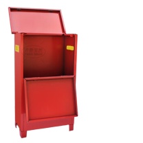 齐鲁安然 灭火器箱子 8kg*2具装 8kg空箱 (红色)