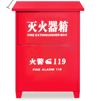 星浙安 星二代灭火器箱 MT7*2 可装二氧化碳粉灭火器7kg*2 壁厚0.8mm (红色)