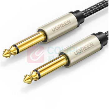 绿联 UGREEN 6.5mm音频线 调音台转接线 AV128 10米
