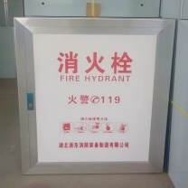 德象 铁皮铝合金门框亚克力板消火栓箱 DX-001 0.6厚