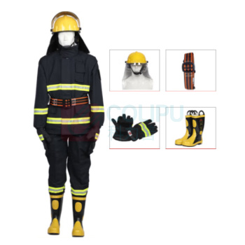 鑫佰利 防火服隔热套装 17款六件套 3C认证消防服消防灭火服消防战斗服