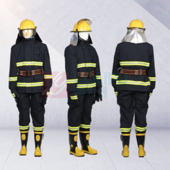 鑫佰利 防火服隔热套装 17款六件套 3C认证消防服消防灭火服消防战斗服