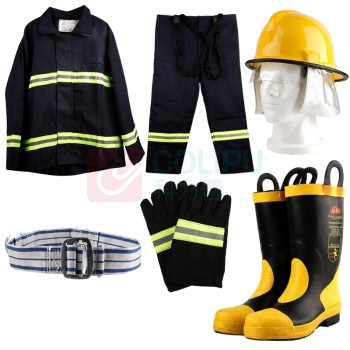 国产 苏兴消防服作训服训练服套装 02款6件套 薄款(不含3C)