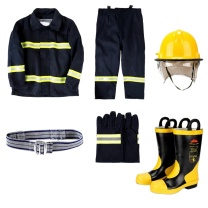 国产 苏兴消防服作训服训练服套装 02款6件套 加厚款(不含3C)