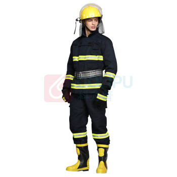 谋福 14款3C认证消防防护服 8627 185 单独服装 (藏蓝色)