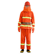 谋福 97款消防防护服 8512 XL号(175-180)单独服装 (橘红)