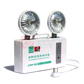 谋福 LED双头应急灯 80692CC 主电功率3W (白色)