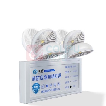 准航 应急照明灯 准航XFYJD 220V,准航应急照明灯新国标消防应急灯双头