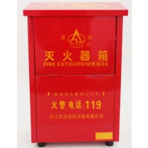 星浙安 灭火器箱 不锈钢304 4kg*2 1mm厚