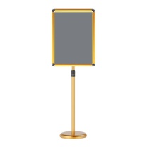 派祥 不锈钢立牌 650*460mm 定制款 不锈钢材质, 含支架
