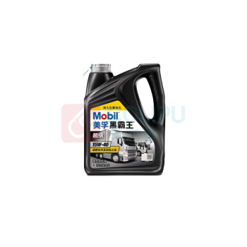 美孚 黑霸王 超级柴油机用机油 15W-40 CI-4 4L