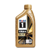 美孚 四季通用全合成机油 金装一号 0W-40 1L/桶 12桶/箱
