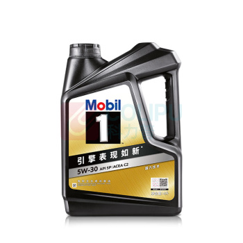 美孚 金美孚全合成汽机油 经典表现黑金系列 5W-30 SP级 4L/桶