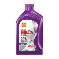 壳牌 Shell 合成技术润滑油 紫壳HX6 5W-30 4L/桶 起订量4 偏远地区运费另议