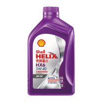壳牌 Shell 合成技术润滑油 紫壳HX6 5W-40 4L/桶