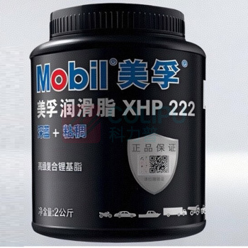 美孚 润滑脂 XHP222 1.8kg/桶 6罐/箱 整箱发货