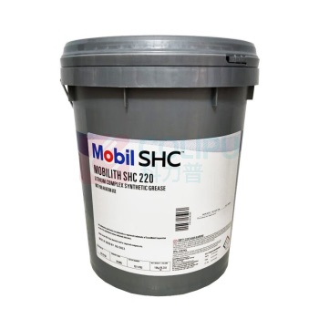 美孚 低温润滑脂 多用途工业汽车合成滑脂 力富 SHC 220 16KG/桶