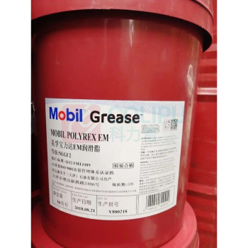 美孚 电机轴承润滑脂 Polyrex EM 16KG/桶