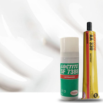 乐泰 loctite 结构胶+促进剂套装 330+7388 50ml+40ml/套 高粘度