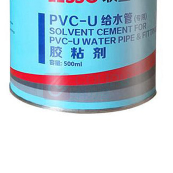 联塑 LESSO PVC-U给水管(专用)胶粘剂 500ML 运费另议